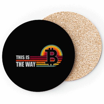 Discover Bitcoin Is The Way Coasters