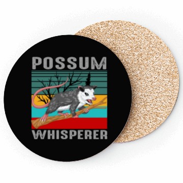Discover opossum Whisperer Coasters