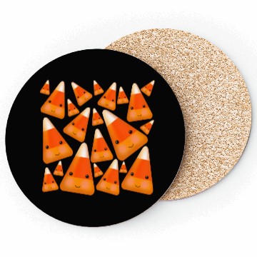 Discover Cute Candy Corn Coasters