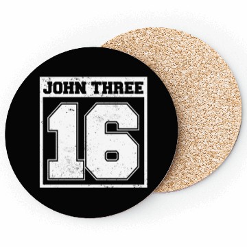 Discover Religious Christian Jesus Christ Bible Verse Coasters