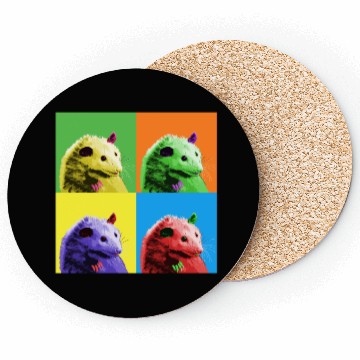 Discover Trash Possum Coasters