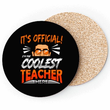 Discover Teacher Coolest Teacher Coasters