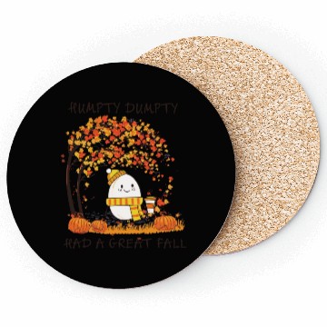 Discover Humpty Dumpty Had A Great Fall Thanksgiving Autumn Coasters