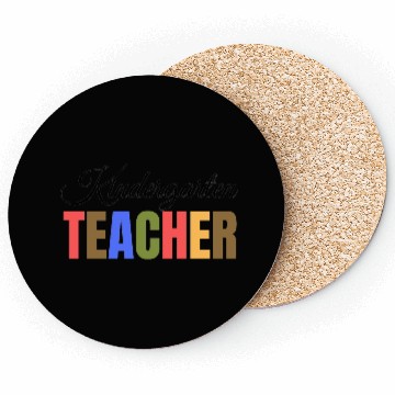 Discover Kindergarten Teacher Coasters