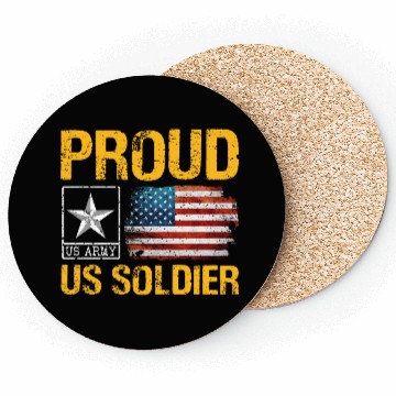 Discover Proud Army Son Army Mom US Army Memorial Day Coasters