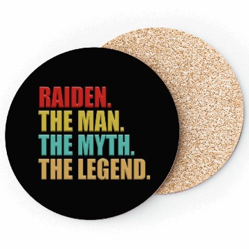Discover Mens Raiden The Man The Myth The Legend Coasters