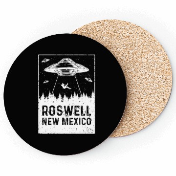 Discover Roswell New Mexico UFO Alien Coasters