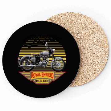 Discover Royal Enfield CLASSIC GUN METAL Coasters