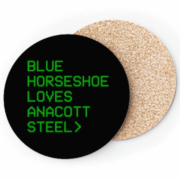 Discover Blue Horseshoe Loves Anacott Steel Coasters