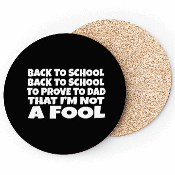 Discover Back To School Back To School Coasters