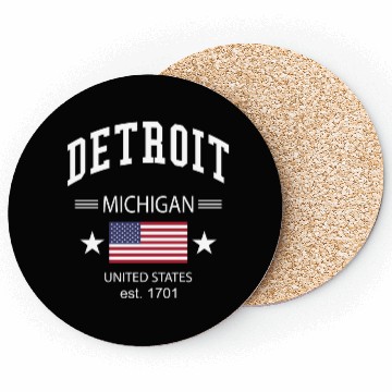 Discover Detroit Coasters
