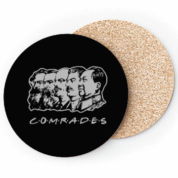Discover Communist Comrades Friends Coasters