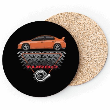 Discover Turbo Orange Coasters