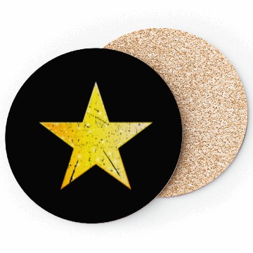 Discover Gold Star - Golden Star VINTAGE Coasters