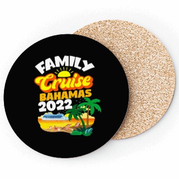 Discover Family Cruise Bahamas Men Women Boys Girls Sailing Coasters