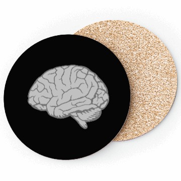 Discover Brain Anatomy Organ Coasters
