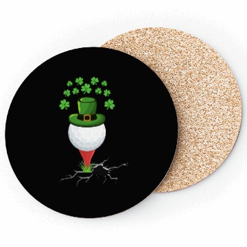 Discover Golf Sports Lover St Patrick Day Coasters