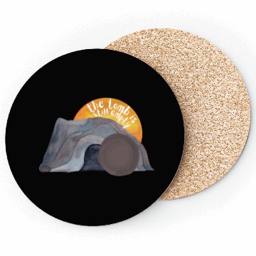 Discover The tomb was empty Christian easter sunset Coasters