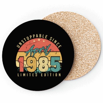 Discover April 1985 Limited Coasters