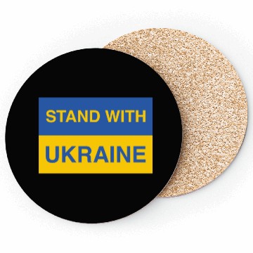Discover ! Stand With Ukraine Coasters