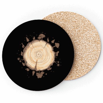 Discover Planet earth and Earth day Coasters