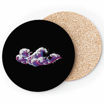 Discover Long Japanese Bi Wave. Bisexual Pride. Coasters