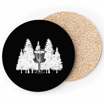 Discover Disc Golf Coasters Stupid Tree Funny - Disc Golf