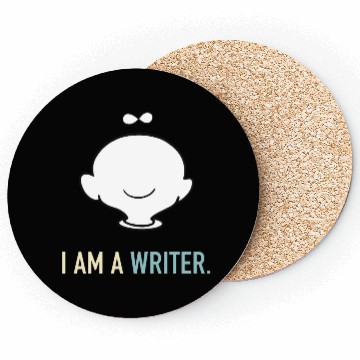 Discover I am a writer Coasters