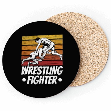 Discover Wrestling Fighter Wrestle Hobby Wrestler Coasters