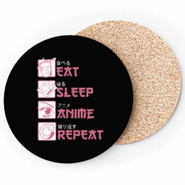 Discover Sleep Anime Coasters