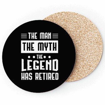 Discover Retired Legend Consultancy Fee Retirement Gift Coasters
