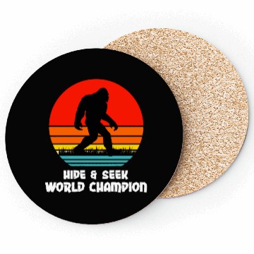 Discover Hide and Seek BigFoot World Champion Coasters