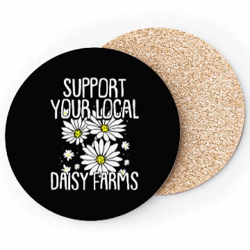 Discover Daisy Garden Gardening Gardener Coasters