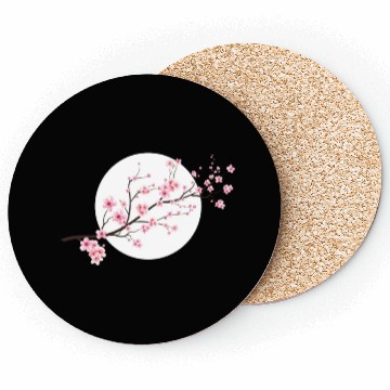 Discover Cherry Blossoms Spring Japan Nature Coasters