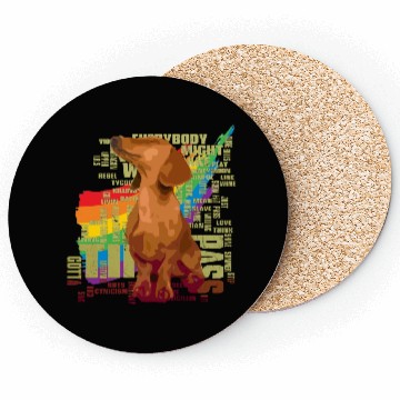 Discover pride corgi gay dog Coasters