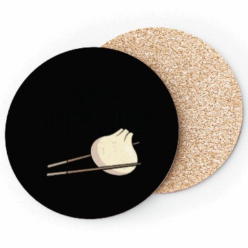 Discover Dumpling Asian Food Chinese Food Fan Coasters