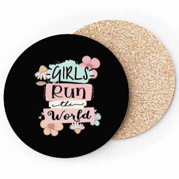 Discover Girls Run the World sublimation Coasters