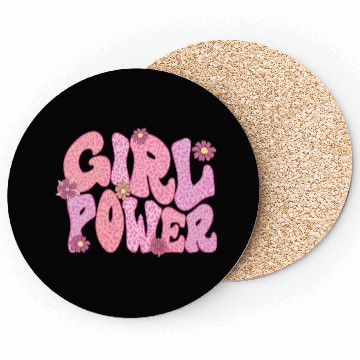 Discover Girl Power sublimation Coasters
