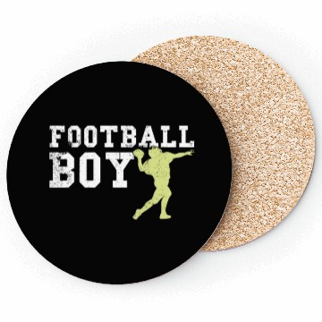 Discover football boy Coasters