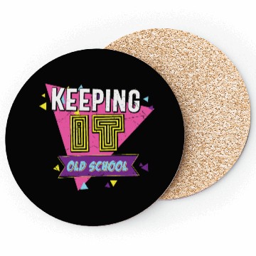 Discover Keeping It Old School Retro Coasters