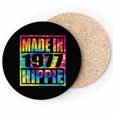 Discover Hippie Birthday 1977 Coasters