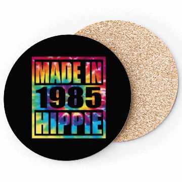 Discover Hippie Birthday 1985 Coasters