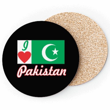 Discover i love pakistan best design Coasters