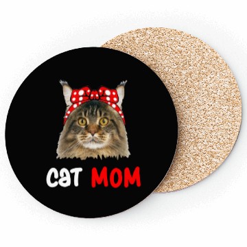 Discover Cat Mom Coasters