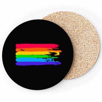 Discover Gay Pride Flag Coasters