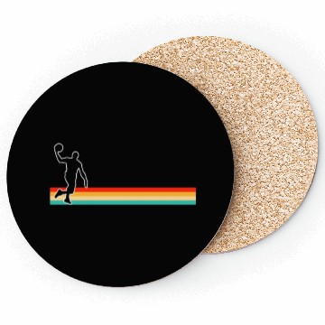 Discover Basketball Retro Coasters