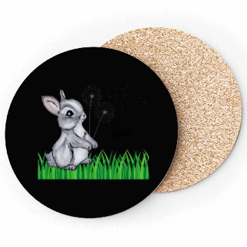 Discover Bunny Name Gift Leni Coasters