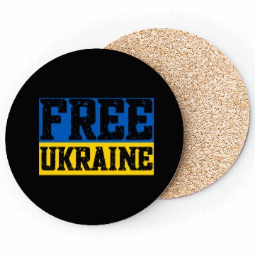 Discover Free Ukraine Flag Coasters