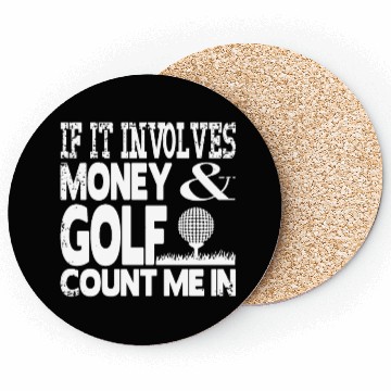 Discover Money and golf Coasters