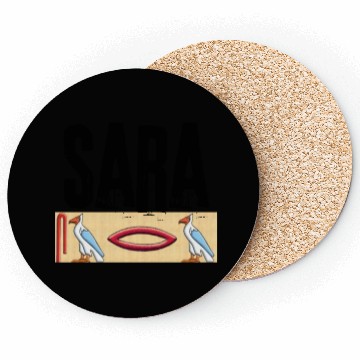 Discover sara in Hieroglyphics Coasters